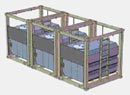 Gravity Fed Shipping Module